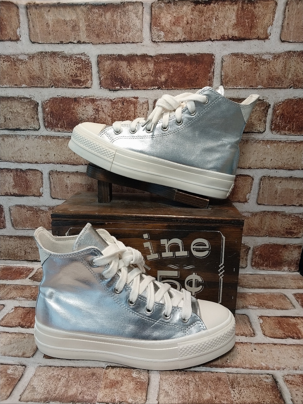 Pre-owned Converse All-star Lift High Platform